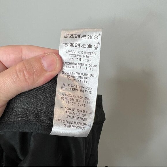 Tiffany & Co Wardrobe Womens Size 10 Charcoal Grey Ankle Length Trouser Pant - Picture 10 of 10